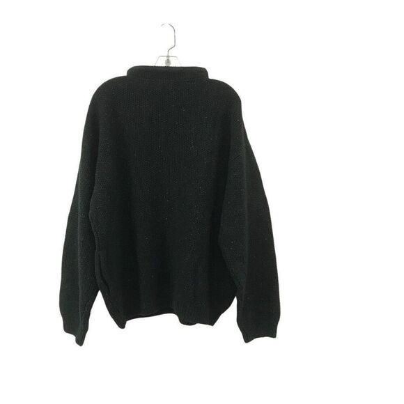 Orvis Sweater Men's XLarge Green Quarter Zip Merino Wool Blend Pullover Fishing - Picture 2 of 4